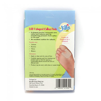 Callus U-Shape Pads - Felt