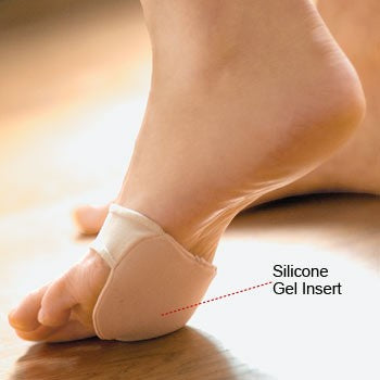 Ball-Of-Foot Pad - Ultra Thin - Gel and Fabric